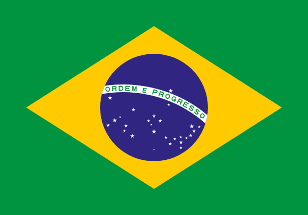 Brazil National Flag 3x5ft — World Cup 2026
