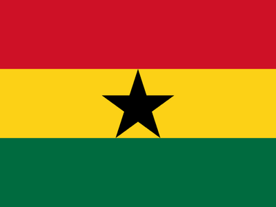 Ghana National Flag 3x5ft — World Cup 2026
