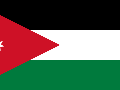 Jordan National Flag 3x5ft — World Cup 2026