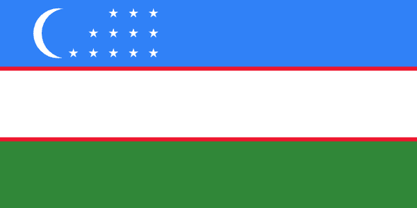 Uzbekistan National Flag 3x5ft — World Cup 2026